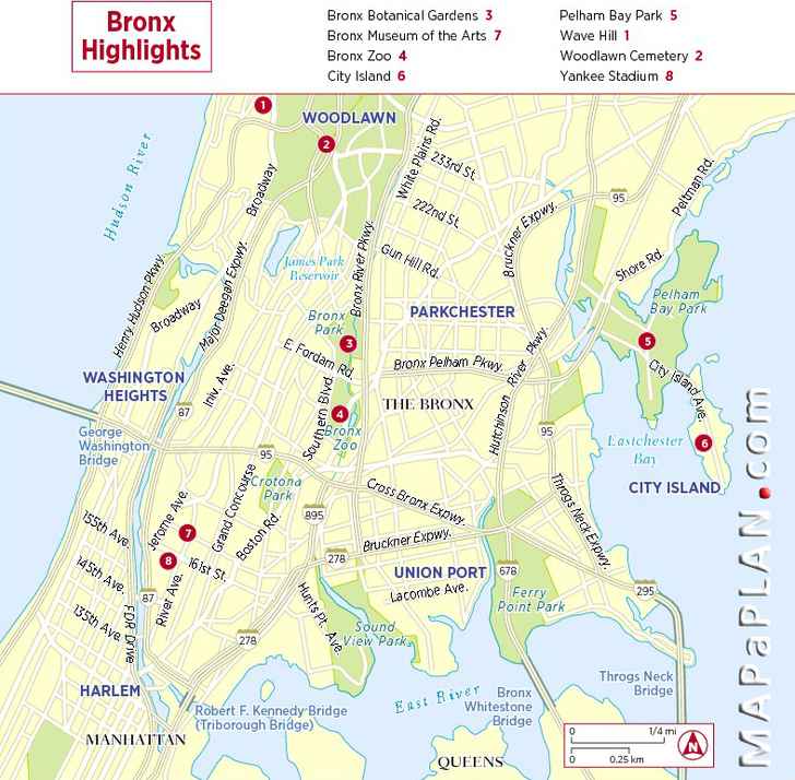 bronx-highligths-visitors-guide-new-york-top-tourist-attractions-map